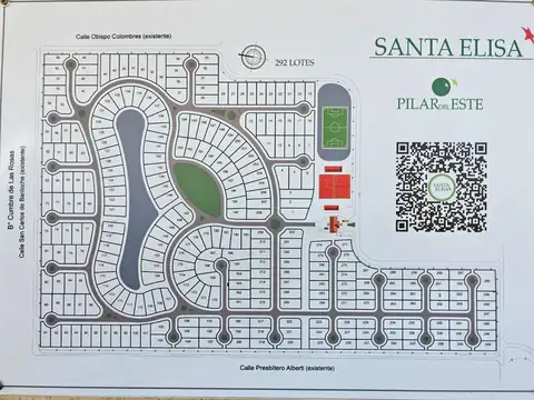 Terreno en Venta en Pilar Del Este, USD 29.800