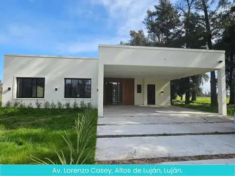 Casa Moderna a Estrenar en Altos de Luján, Lujan en Venta