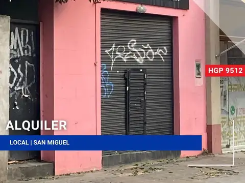 Local - Alquiler - Argentina, San Miguel - Paunero 1723
