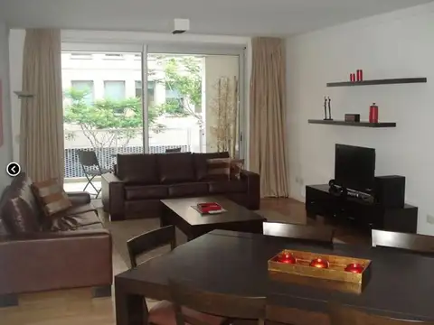  2 amb amoblado suite balcon y cochera cubierta FORUM