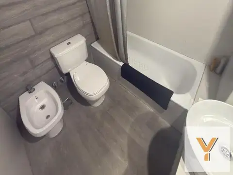 Departamento 2 ambientes con 1 baño