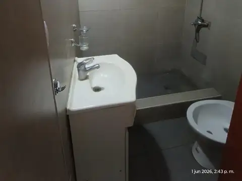 Departamento 2 ambientes con 1 baño