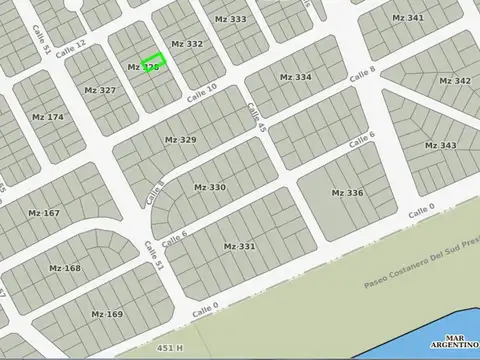 Terreno en Venta en San Eduardo del Mar, USD 12.000