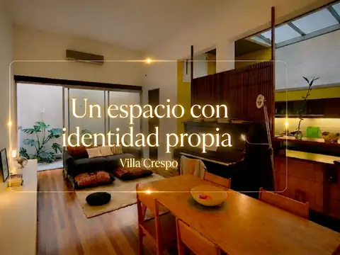 ?ph villa crespo loft 2 amb diseño unico y patio