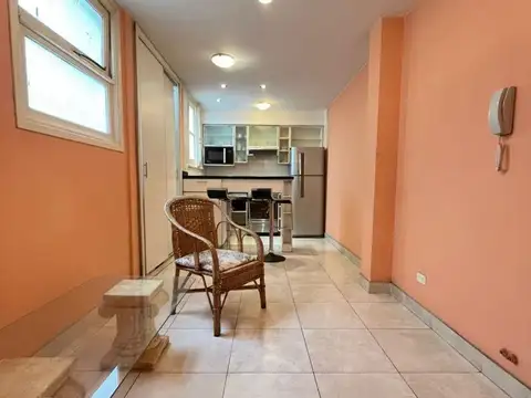 Departamento en alquiler temporario 3 ambientes para 4 con cochera - Zona Plaza Colón