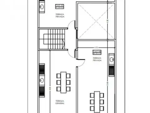 Departamento 2 ambientes con 1 baño