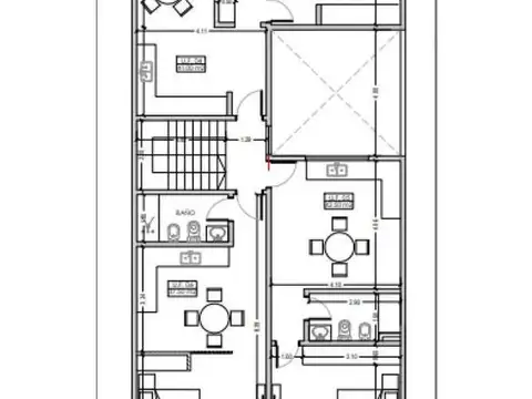 Departamento en Venta con 1 cocheras