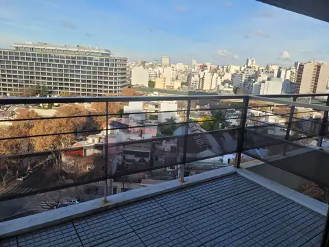 Venta Departamento 2 ambientes Con Balcón A Estrenar Al frente Piso Alto Full Ame Luminoso
