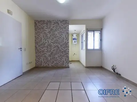 Departamento 2 ambientes con 1 baño