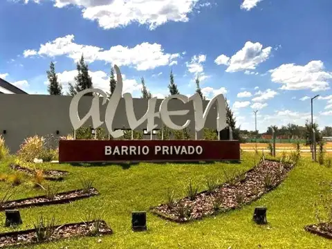 VENTA LOTE EN ALUEN BARRIO PRIV - TOMA MEN VALOR