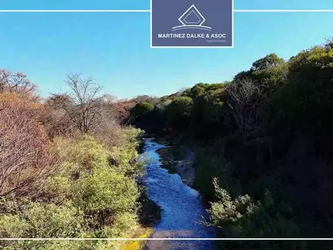 Agua de las Piedras - Campo de 6 Has con costa de Rio