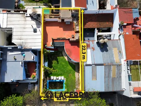 Terreno en Saavedra con +900 metros construibles USAB 2