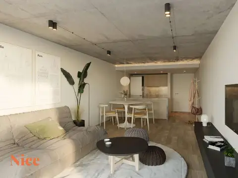 Departamento Monoambiente con 1 baño