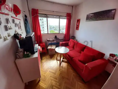 Departamento 2 ambientes con 1 baño