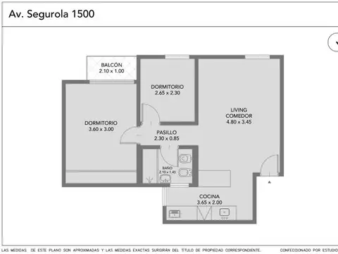Departamento en Venta en Monte Castro, USD 109.000