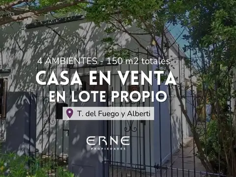 CASA 4 AMBIENTES VILLA PRIMERA