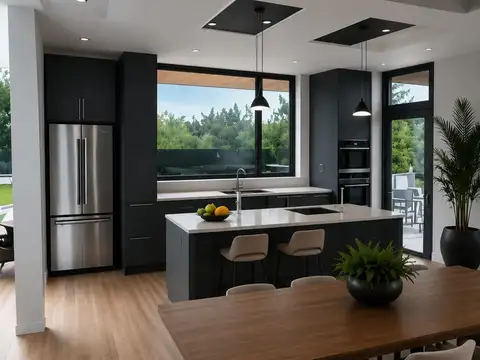 VENTA CASA MODERNA c/ PILETA 3D Bo. La Cañada