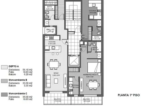 Departamento en Venta al Oeste