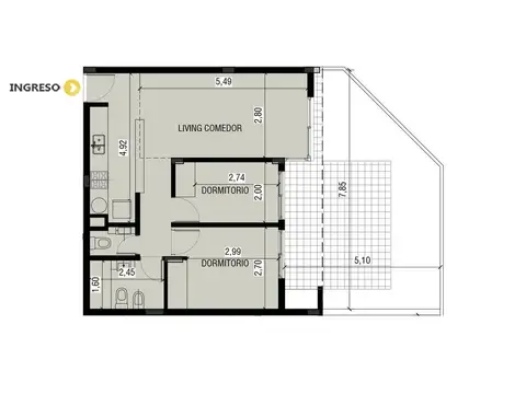 Departamento en Venta en Funes, Rosario