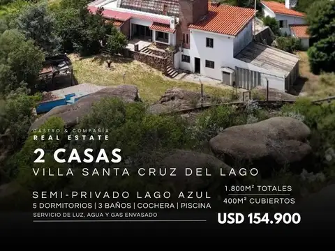 Casa en Venta en Villa Santa Cruz del Lago, Punilla