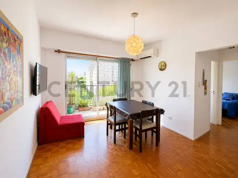 Venta Departamento 2 Ambientes Belgrano R Balcón Corrido Vista Abierta Muy Luminoso