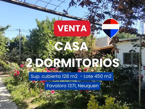 VENTA CASA 2 DORM. B° ALTOS LIMAY NEUQUEN