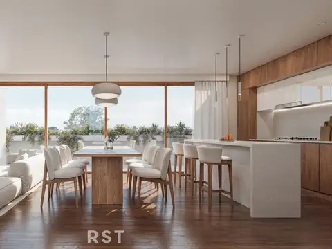 Departamento 4 ambientes con 2 baños