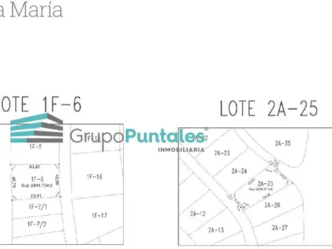Terreno en Estancia Villa Maria en sector hipico de 2300 mts2 listo para construir