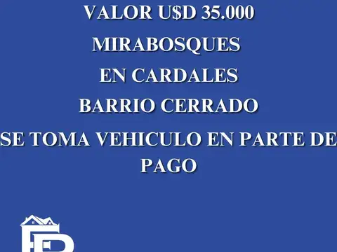 Terreno en Venta en Campana, USD 20.000