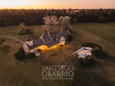 Chacra en Venta de 5.5Ha + casa de 500m2 en Haras El Argentino Farm Club, Luján 100