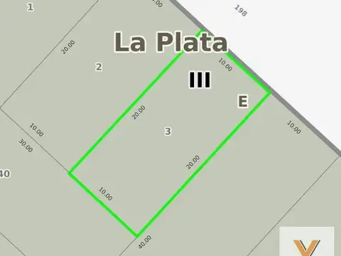 Terreno en Venta en Abasto, USD 22.000