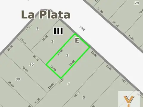 Terreno en Venta de 200,0 m2