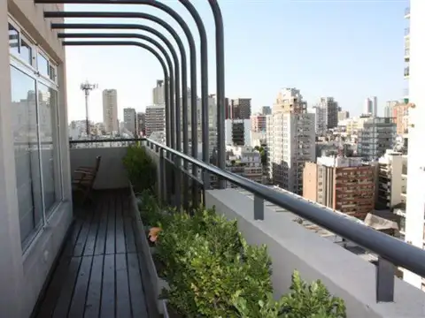 Departamento 2 ambientes con 2 baños