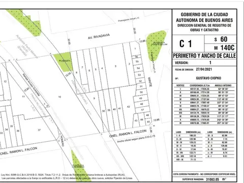 Terreno en Venta de 571,0 m2