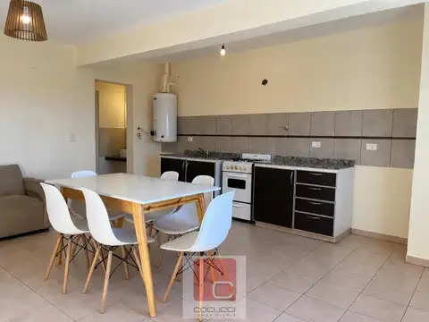 Departamento 2 ambientes con 1 baño