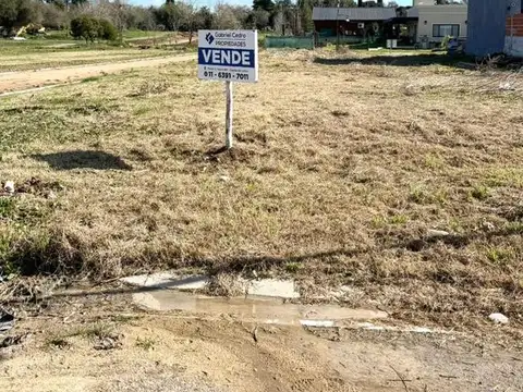 Terreno en Venta 25  mts Fondo