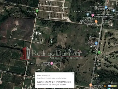 VENDO. Amplio Lote en Villa Zorraquín, calle Gualeguay.