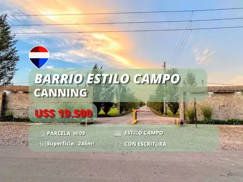 Terreno en Venta en Canning, Partido de Ezeiza