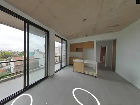 Deto 3 amb, 65 m2 SemiPiso 2 dorm Sum Balcon