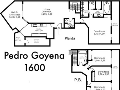 Departamento en Venta de 5 ambientes