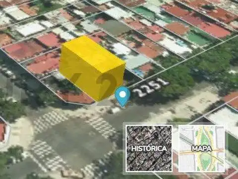 Venta de Lote en Camarones al 2200 Villa General Mitre, CABA Actualmente casa de 3 ambientes con pat