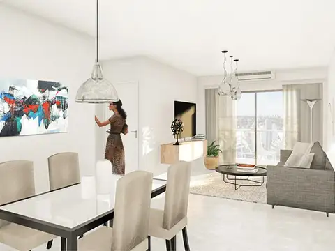 Departamento 3 ambientes con 1 baño