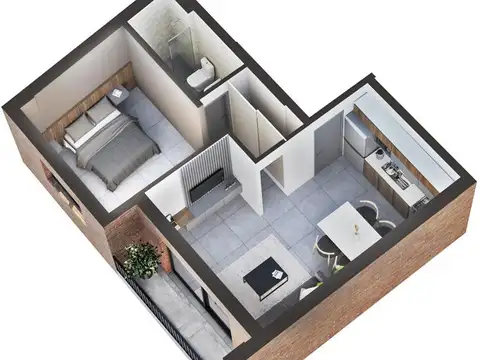 Departamento en Venta al Oeste