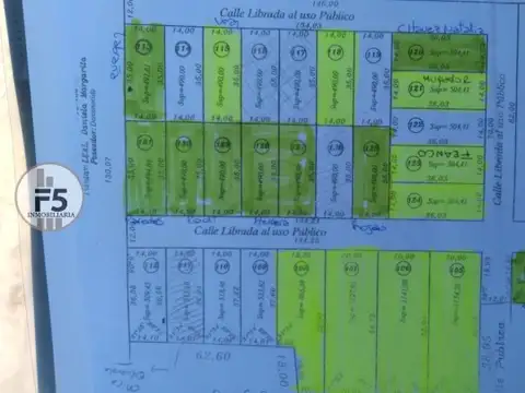 Lotes con servicios en venta Las Tapias Traslasierra