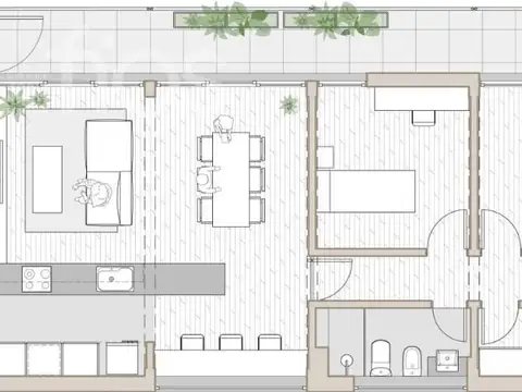 Departamento en Venta de 3 dormitorios