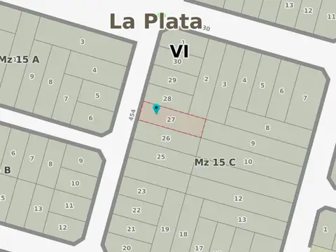 Terreno en Venta en City Bell, Partido de La Plata