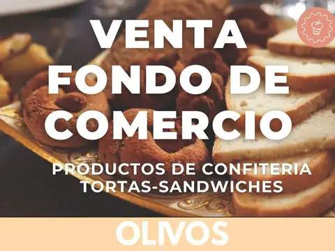Venta Confitería / Fondo de comercio  — Olivos · 