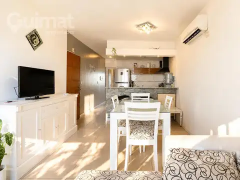 Departamento 2 ambientes con 1 baño