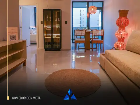 Departamento 2 ambientes con 1 baño