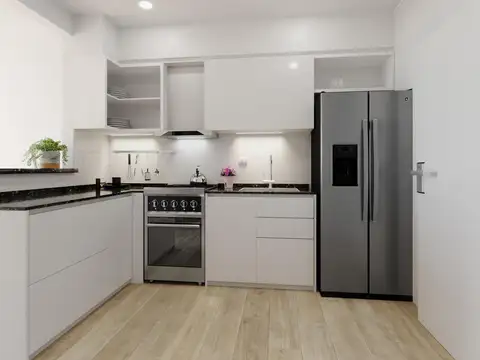 Departamento 3 ambientes con 1 baño